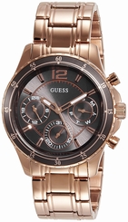 Guess Watches : W0639L2 Grey Dial Day & Date 24 Hour Women Watch