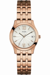 Guess Watches : W0769L3 Silver Dial Stainless Steel Band Men Watch