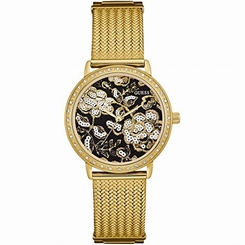 Guess Watches : W0822L2 Black Dial Stainless Steel Women Watch
