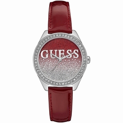 Guess Watches : W0823L3 Multicolour Dial Leather Women Watch