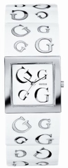 Guess Watches : W10102L2 Quartz Analog White Resin and Stainless Steel Women Watch