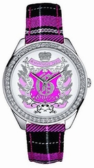 Guess Watches : W10110L2 Trend Leather Strap Women Watch