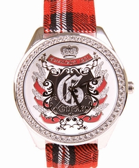 Guess Watches : W10110L3 Quartz Analog Fabric Women Watch