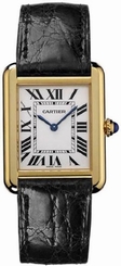 Cartier Watches : W1018855 Quartz 18ct Yellow gold Men Watch
