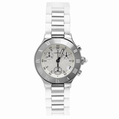 Cartier Watches : W10197U2 Swiss Quartz Stainless Steel Women Watch