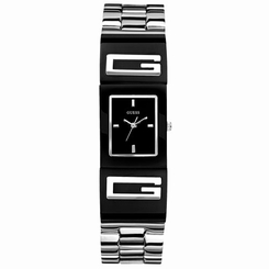 Guess Watches : W10591L2 Quartz Black Dial Stainless Steel Women Watch