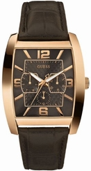 Guess Watches : W10600G1 Quartz Brown Dial Stainless Steel Men Watch