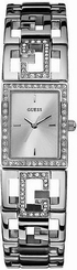 Guess Watches : W11545L1 Quartz Analog Stainless Steel and Crystal Women Watch