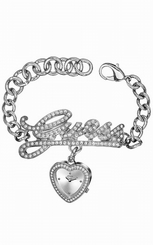Guess Watches : W11574L1 Quartz Silver Dial Stainless Steel Women Watch
