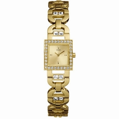 Guess Watches : W11582L1 Quartz Gold Dial Tone Stainless Steel Women Watch