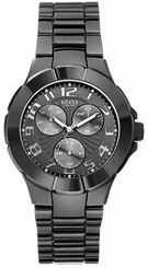 Guess Watches : W11594G1 Grey Dial Plastic Band Men Watch