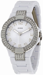 Guess Watches : W11611L1 Quartz Plastic Women Watch