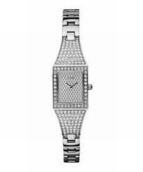 Fake AAA Guess Watches : W12094L1 Quartz Silver Dial Stainless Steel Case With Stainless Steel Bracelet Women Watch Watch