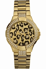 Guess Watches : W14503L1 Quartz Analog Gold Tone Stainless Steel Women Watch