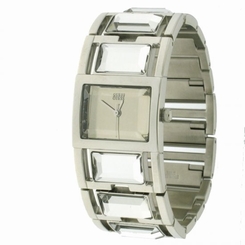 Guess Watches : W15033L1 Quartz Analog Stainless Steel and Crystal Women Watch