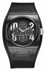 Guess Watches : W15506G1 Trend Leather Strap Men Watch