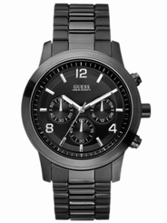 Guess Watches : W15522L2 Quartz Black Dial Stainless Case And Bracelet Men Watch