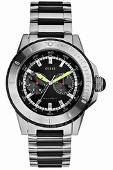 Guess Watches : W16546G2 Quartz Analog Day Date Stainless Steel Men Watch