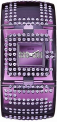 Guess Watches : W18534L1 Quartz Purple Dial Resin Women Watch