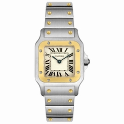 Cartier Watches : W20012C4 Swiss Quartz Steel and 18ct Gold Women Watch