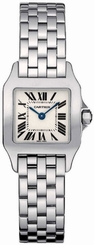 Cartier Watches : W25064Z5 Calibre 157 Quartz Polished Stainless Steel Silver With Roman Numerals Dial Polished Stainless Steel Band Women Watch
