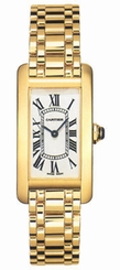 Cartier Watches : W26015K2 Quartz 18k Yellow Gold Silver With Roman Numerals Dial 18k Yellow Gold Band Women Watch
