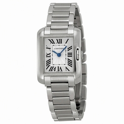 Cartier Watches : W5310022 Quartz Roman Numerals Dial Stainless Steel Women Watch