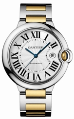 Cartier Watches : W69009Z3 Automatic Stainless Steel Date Men Watch