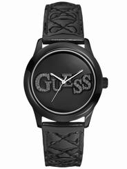 Guess Watches : W70040L2 Quartz Black Dial Stainless Steel Women Watch