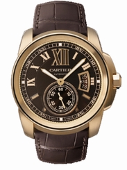 Cartier Watches : W7100007 Automatic Rose Gold Men Watch