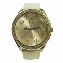 Guess Watches : W75028l4 Gold Dial Women Watch