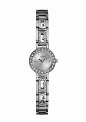 Guess Watches : W75056L1 Quartz Silver Dial Stainless Steel Case And Bracelet Women Watch