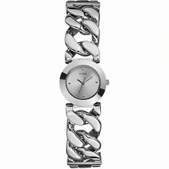 Guess Watches : W75060L1 Quartz Silver Dial Stainless Steel Case And Bracelet Women Watch