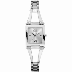 Guess Watches : W85081L1 Quartz Silver Dial Stainless Steel Bracelet Women Watch