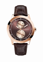 Guess Watches : W85120G2 Quartz Brown Dial Stainless Steel Men Watch