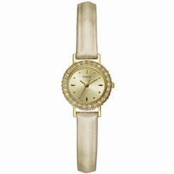Guess Watches : W90074L1 Quartz Gold Tone Dial Stainless Steel Women Watch