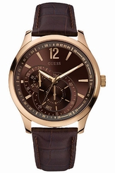 Guess Watches : W95086G1 Quartz Rose Gold-Tone Pvd Stainless Steel Men Watch