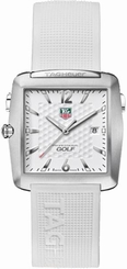 TAG Heuer Watches : WAE1112.FT6008 White Dial Microtimer Men Watch