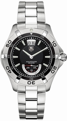 TAG Heuer Watches : WAF1010.BA0822 Quartz Black Dial Grande Date Stainless Steel Men Watch