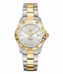 TAG Heuer Watches : WAF1120.BB0807 Quartz Silver Dial Date Two Tone Stainless Steel Men Watch
