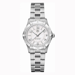 TAG Heuer Watches : WAF1311.BA0817 Quartz Mother of Pearl Dial Date Stainless Steel Women Watch