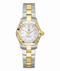 TAG Heuer Watches : WAF1424.BB0814 Quartz Analog Date Two Tone Stainless Steel Women Watch