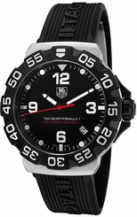 TAG Heuer Watches : WAH1110.FT6024 Swiss Quartz Analog Date Black Rubber Women Watch