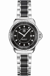 TAG Heuer Watches : WAH1312.BA0867 Quartz Diamond Dials Date 32mm Formula 1 Women Watch
