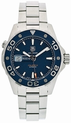 TAG Heuer Watches : WAJ2112.BA0870 Automatic Blue Dial 500M Date Stainless Steel Men Watch