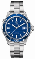 TAG Heuer Watches : WAK2111.BA0830 Automatic Date 500 Meter Water Resistant Aquaracer Men Watch