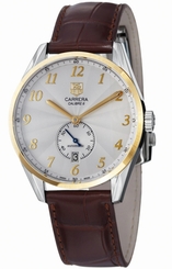 Fake AAA TAG Heuer Watches : WAS2150.FC6181 Automatic Small Second Hand Date 18k Yellow Gold Bezel Brown Leather Men Watch Watch