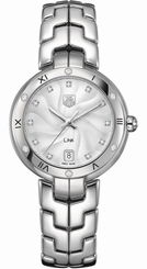 TAG Heuer Watches : WAT1312.BA0956 Quartz Diamond Dials Date Link Women Watch