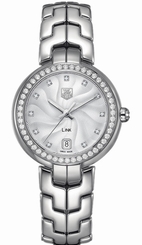 TAG Heuer Watches : WAT1316.BA0956 Quartz Diamond Dials Date Link Women Watch