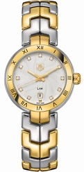 TAG Heuer Watches : WAT1450.BB0955 Quartz Diamond Dials Yellow Gold Date Link Women Watch